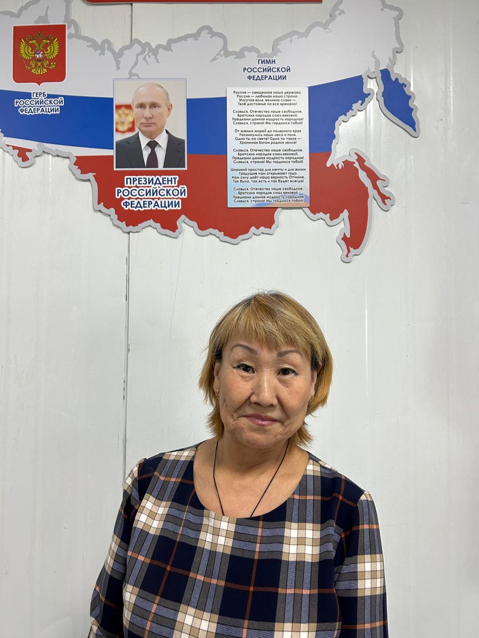 Навьяйле Галина Эвичановна.